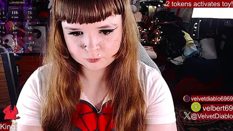 VelvetDiablo webcam stripchat model stream image