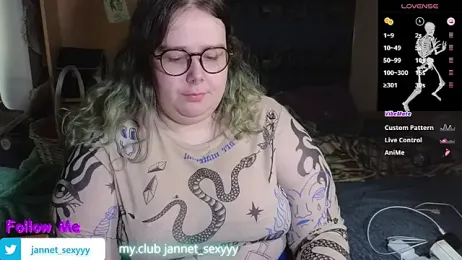 JannetPie webcam stripchat model stream image